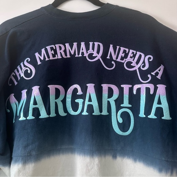 Margaritaville Navy White Mint Green Spirit Jersey Size L - Picture 5 of 6